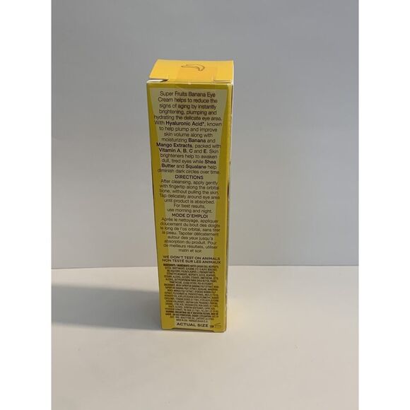 Super Fruits Illuminating Banana Eye Cream - Earth To Skin - Picture 4 of 6
